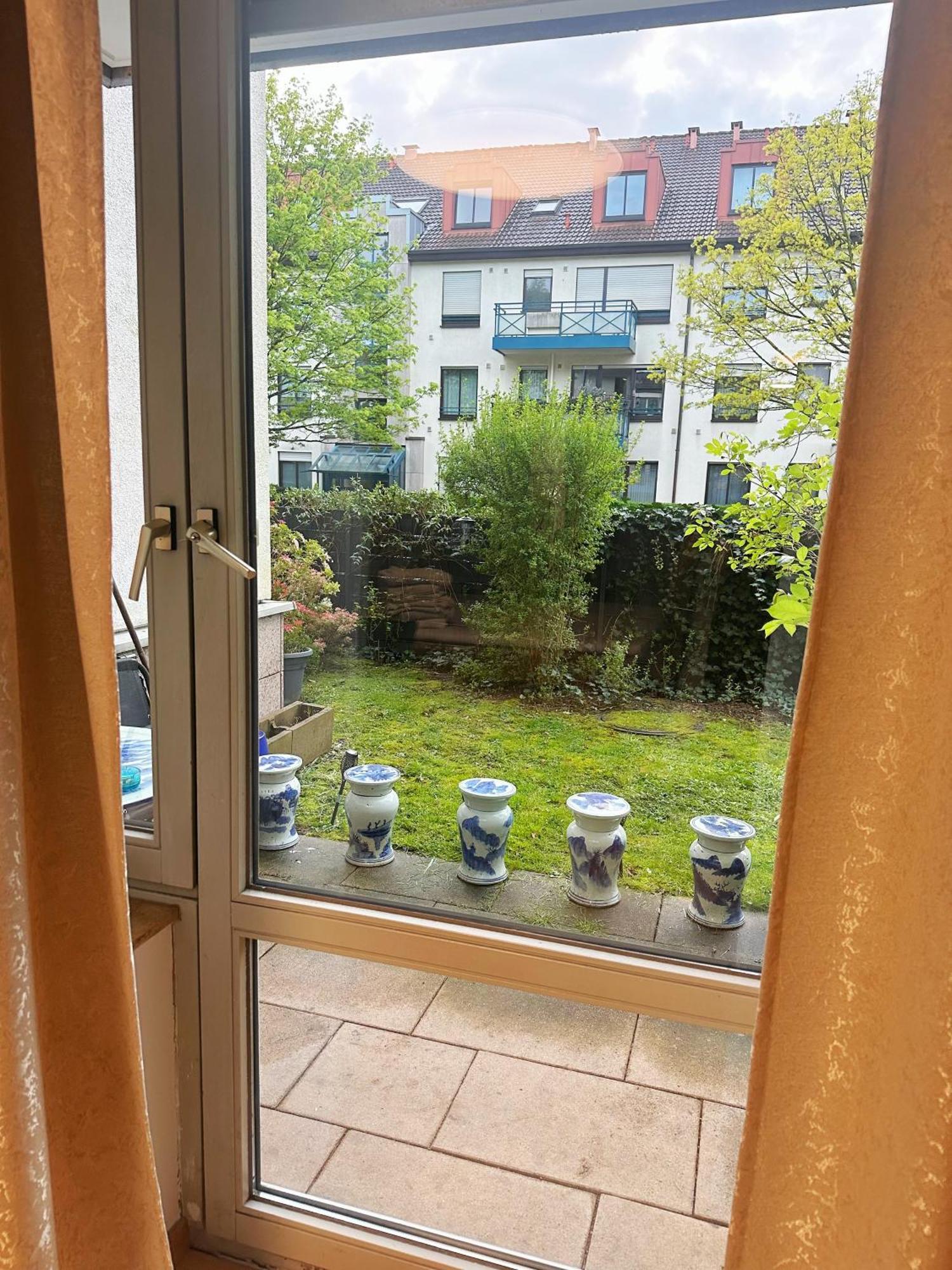 Messe Flughafen Nah Mit Waschmaschine Apartment Dusseldorf Exterior photo